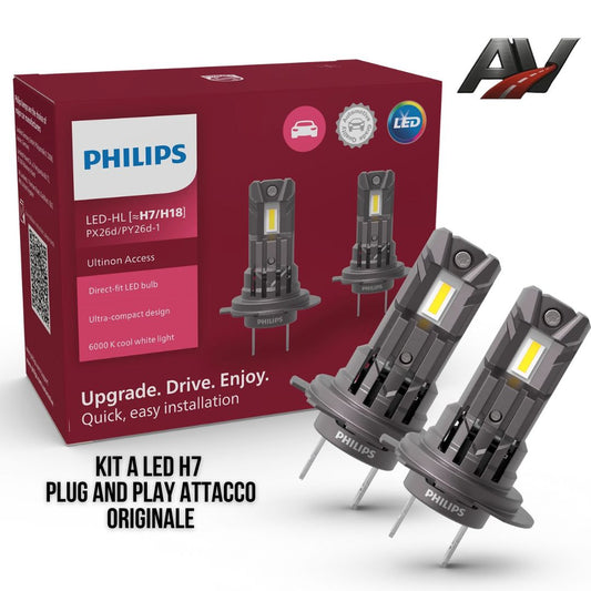 KIT LED H7/H18 PHILIPS ULTINON ACCESS